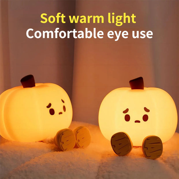 Halloween Pumpkin Night Light By Luxiver